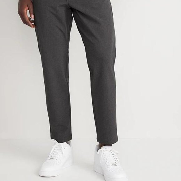NWT Old Navy Stretchtech Water Repellent Loose Taper Ankle Pants For Men - Picture 2 of 5